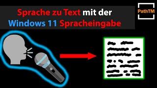 Sprache zu Text mit der Windows 11 Spracheingabe | PathTM