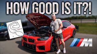 BMW G87 M2 Pushed HARD on The Race Track!! *GREAT FIRST IMPRESSIONS*