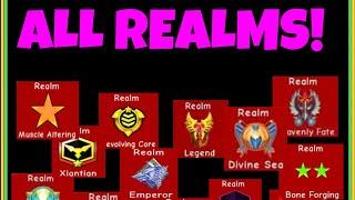 ALL REALMS IN OP NINJA SIMULATOR!