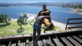 Red Dead Redemption 2 4K 60FPS - Funny & Brutal Moments Vol. 179 (Euphoria Ragdolls)