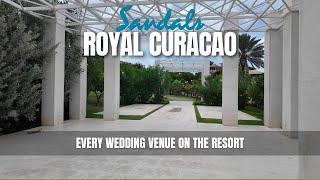 Sandals Royal Curacao Weddings I Every Venue at this Resort