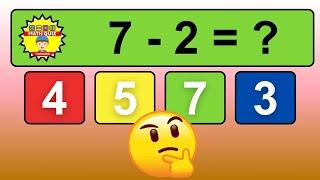 MIND-BLOWING Math Quiz for Kids