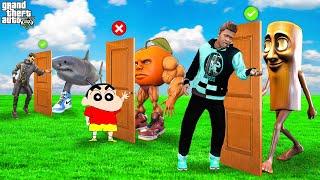 Choose The Right Door And Meet Italian Brain Rot | Mystery Door Challenge In GTA 5