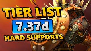 Hard Support Tier List | Dota 2 7.37d