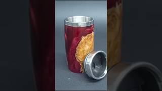 Red and Gold Mug for Coffee 