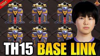 NEW *ANTI 2* STAR TH15 WAR BASE ! ANTI ROOT RIDER & SUPER ARCHER BASE ! NEW TH15 BASE LINK 2024