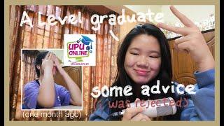 so this was my UPU application experience as an A Level graduate...