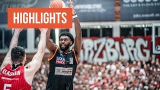 VF4 PlayOff Highlights: Würzburg Baskets - ratiopharm Ulm (Saison 2023/2024)