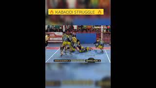 Raider STRUGGLE #shorts#ytshorts#kabaddi#kabaddivideo#trending#youtuber#prokabaddi#proplayer#skills