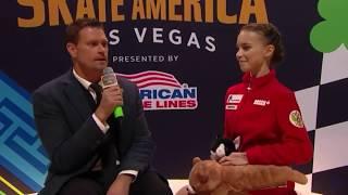 Anna SHCHERBAKOVA Skate America FS INTERVIEW 160+