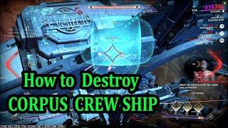  how to destroy corpus crew ship in veil proxima 