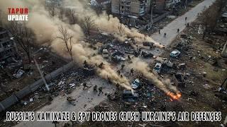 Russian Drone Swarm DESTROYS Ukrainian Defenses – Geranium & Gerbera STRATEGY REVEALED
