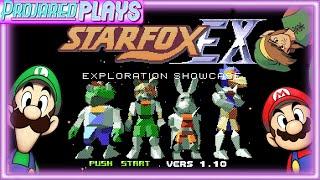 Not the Bosses I Expected to See!! │ Star Fox EX Part 1