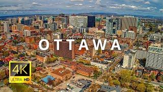 Ottawa, Canada  in 4K ULTRA HD 60 FPS by Drone