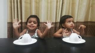 Twin babies  |  Sharing   | Nara Diaries #shorts