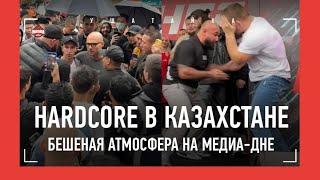 Лендруш VS Белаз: МИНУТКА / Сульянов ДУШИТ Залика, толпа фанатов / HARDCORE в Казахстане