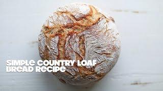 How to Make a Homemade Artisan Bread Recipe | Seriously the Best Bread Recipe Ever!