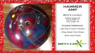 Hammer Amp Bowling Ball Reaction Video - BowlerX.Com