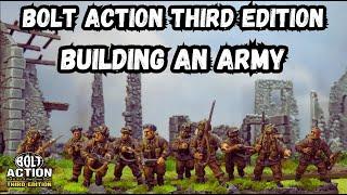 Bolt Action Third Edition - Building an Army