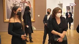 Leyla Aliyeva views “Works from the collection of the Tretyakov Gallery” exhibition in Moscow