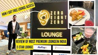 How to access Premium Lounge 080 domestic lounge Bengaluru Airport | Bangalore 080 Lounge Review