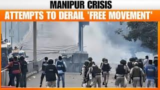 Manipur Crisis: Kuki Protesters Clash With Security Forces On Day 1 of 'Free Movement | News9