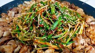[대패삼겹 두루치기] 이 영상을 본다면 당신은 고기사러 뛰고 있을 확률이 98%