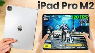 iPAD Pro M2 - 120 FPS BGMI Test with FPS!  Heating & Battery Drain 