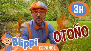 Los colores de Otoño con Blippi| Blippi Español | Videos educativos para niños | Aprende y Juega