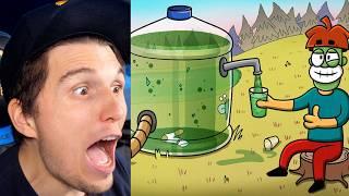 Paluten REAGIERT auf Was ist, wenn du Schmutziges Wasser aus dem Fluss Trinkst?