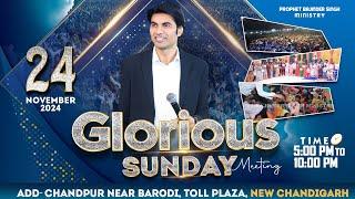 PROPHET BAJINDER SINGH MINISTRY 24 NOV SUNDAY EVENING CHURCH NEW CHANDIGARH MEETING LIVE