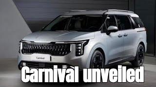 First Look: 2025 Kia Carnival Hybrid All New Kia Carnival 2025