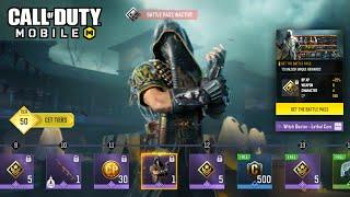 *NEW* Detailed Season 9: Graveyard Shift Battle Pass Look! All Rewards & Gameplay! Codm Season 9!