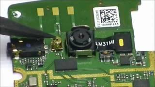 Cell phone Charging port soldering, soldering digital microphones.wmv