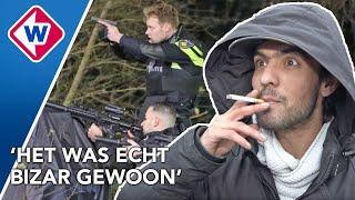 Man schiet vanaf balkon, politie lost waarschuwingsschoten