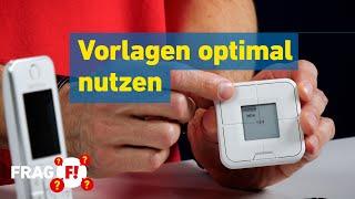 Optimal Heizen mit Vorlagen und FRITZ!DECT 301 | Frag FRITZ! 67