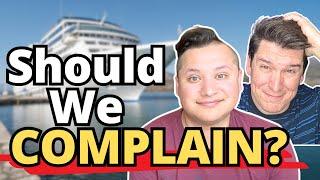 Should we COMPLAIN to Celebrity Cruises? (This seems WRONG)