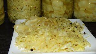 Much tastier than store-bought! Homemade sauerkraut