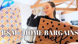 B&M + HOME BARGAINS HAUL || Food, Homeware and Cleaning!