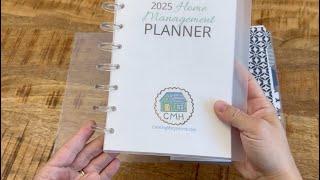 2025 Home Management Planner Tour by Creating Mary's Home