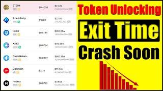 Token Unlocking Alert | These Crypto Token Crash Soon | Crypto 1.0