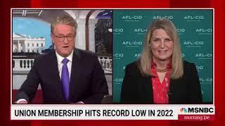 LIz Shuler on MSNBC Morning Joe | AFL-CIO Video