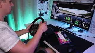 Тест Dexp Wheelman Pro в Assetto Corsa Competizione