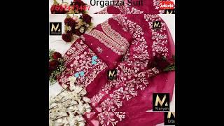 Organza Fabric Beautiful Dress DesignOrganza Suit#organzadresses#foryou#newdesigne2023#newshorts