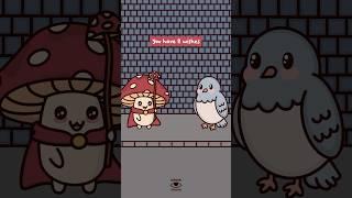 You Have 2 Wishes 🪄 Wizard Mushie & Birdie | Genie Animation Meme | Original Audio: Jake Goodyear