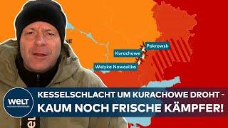 UKRAINE-KRIEG: Dramatische Frontlage bei Pokrowsk - Der Kessel um Kurachowe schließt sich