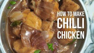 RESTAURANT STYLE CHILLI CHICKEN GRAVY RECIPE | PERFECT SPICY AND TANGY INDO-CHINESE DISH