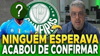  BOMBA! ACABOU DE CONFIRMAR! NOVIDADES NO VERDÃO! ÚLTIMAS NOTÍCIAS DO PALMEIRAS