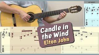 Candle in the Wind / Elton John (Guitar) [Notation + TAB]