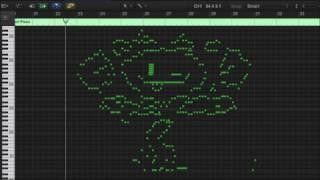 Undertale Flowey MIDI Art